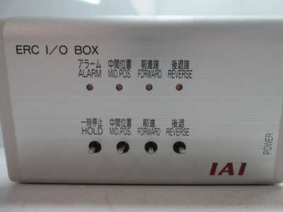 Used IAI SC80N ERC Input/Output Box, With Power Cord