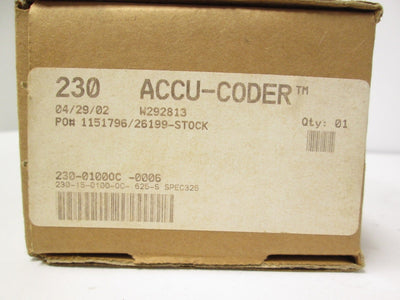 New Power/Mation 230 OC S325 Encoder 5/8" Bore 3-Wire