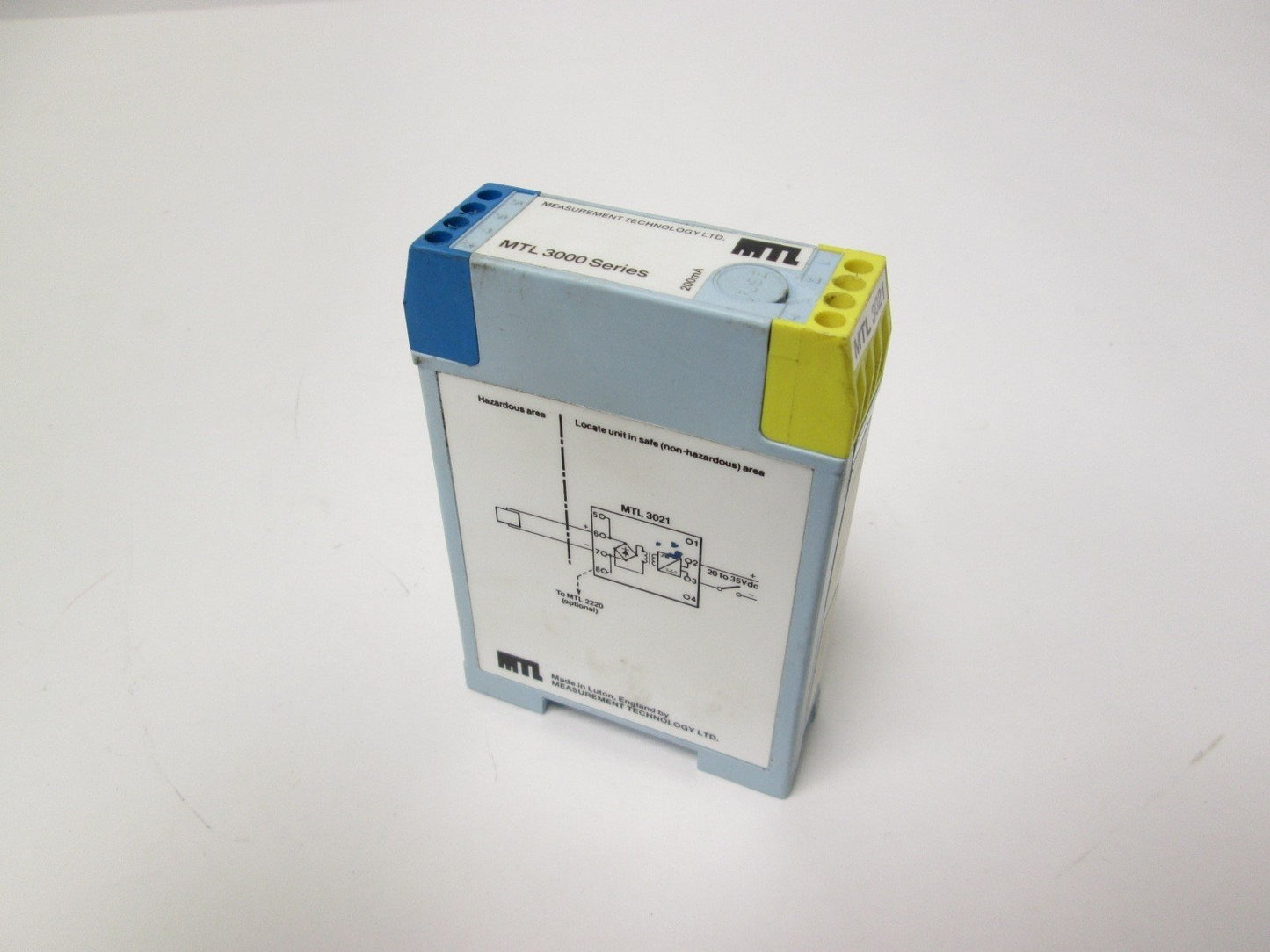 Used MTL 3021 Solenoid / Alarm Driver 28V 93mA