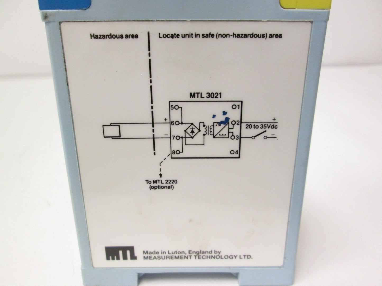 Used MTL 3021 Solenoid / Alarm Driver 28V 93mA