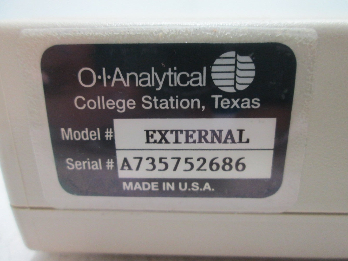 Used OI Analytical EXTERNAL I/O Expansion Module, 8x Relay Outputs (4x N/O, 4x N/C)