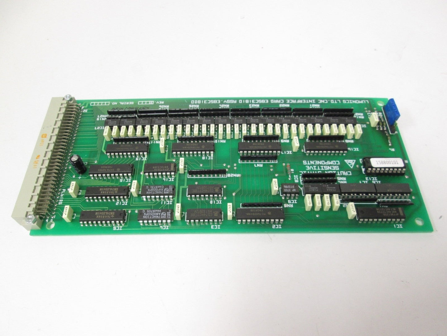 Used Lumonics E85C3181D CNC Interface Card 96-Pin Connector