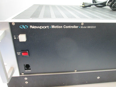 Used Newport MM3000.2 Motion Controller/Driver, 1-4 Motion Axes, Voltage: 110/220VAC