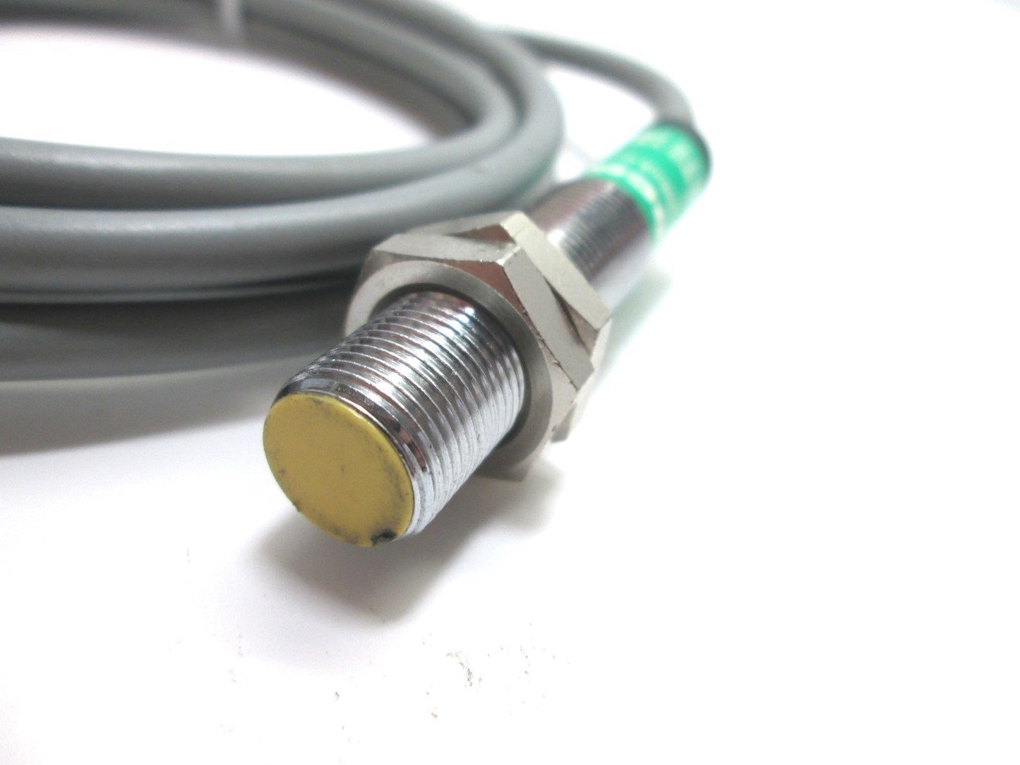 Used Turck Bi2-M12-VN6X-H1141 Inductive Proximity Sensor, Voltage: 30VDC, 2mm Range