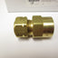 New Lot of 10 New Parker X66CA-10-8 Brass Compression Union 1/2" NPT to 5/8" Tubing