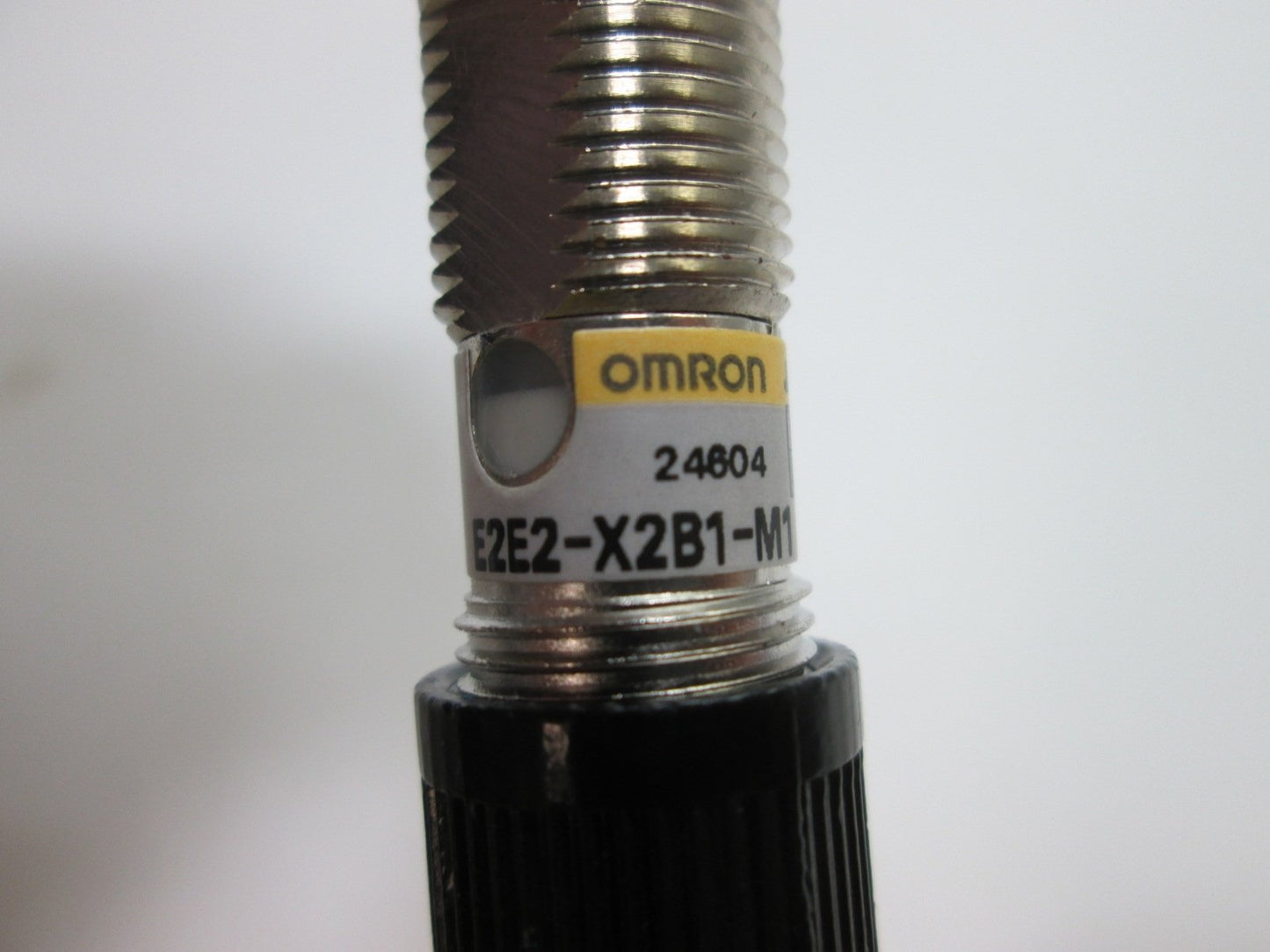 Used Omron E2E2-X2B1-M1 Inductive Proximity Sensor, Voltage: 12-24VDC, Range: 2mm