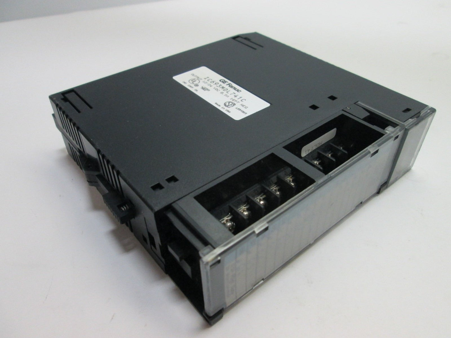 Used GE Fanuc IC693MDL741C Output Module, 16-Point NEG Logic, 12/24VDC 0.5A