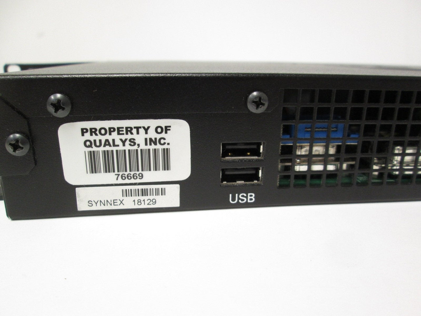 Used Qualys QGSA-3120-A1 QualysGuard Scanner Appliance 100-240V w/ Rackmount Brackets