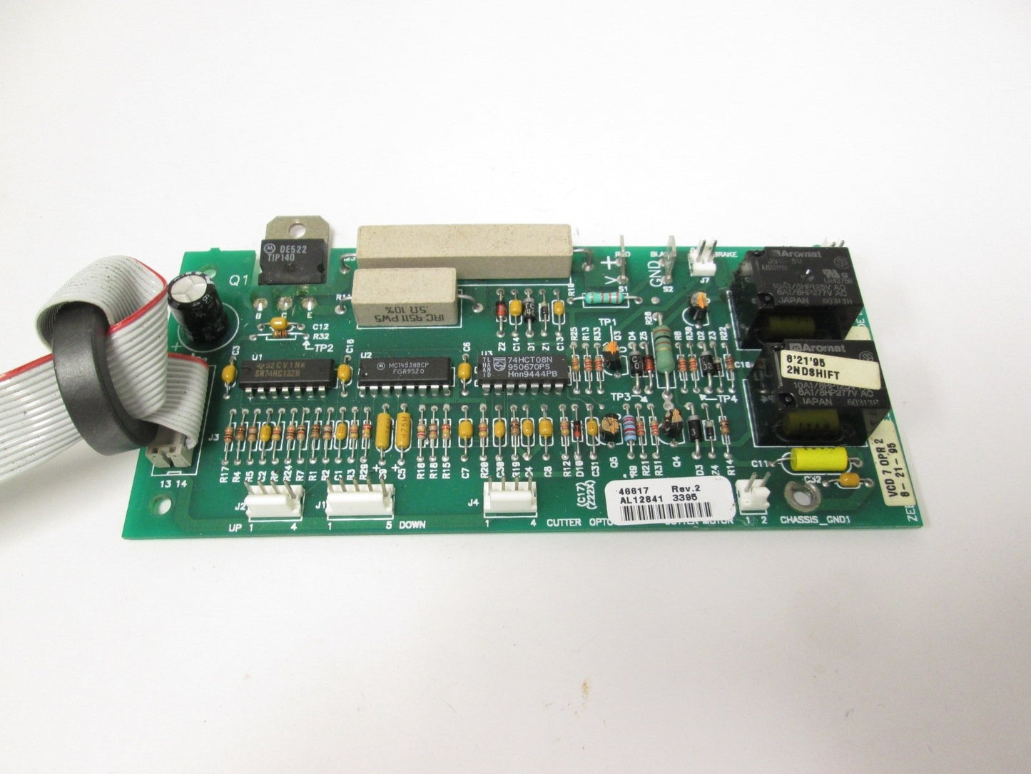 Used Zebra 46617 Cutter Control Board for Xi Series Label Printers