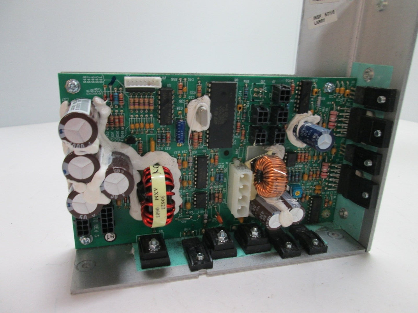 Used Zebra 43470 Rev 3 Power Supply Board From 170xill/170xilll Series Printer