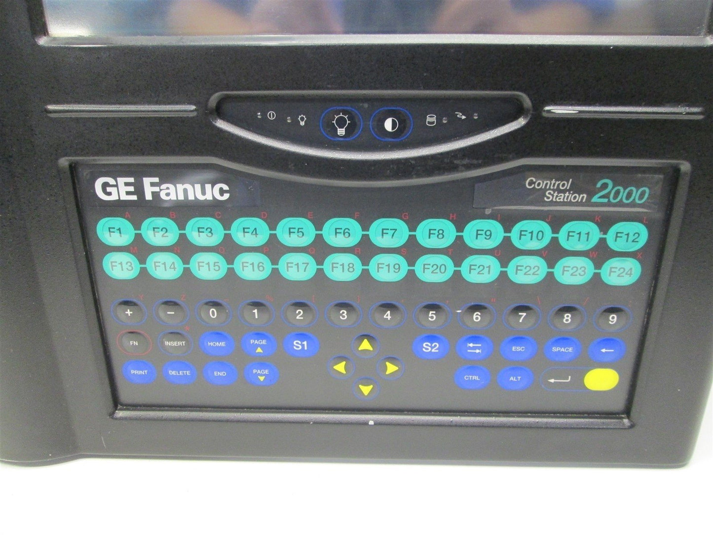 Used GE Fanuc IC752WBB205-DB Control Station 2000, Operator Interface, Touch Screen