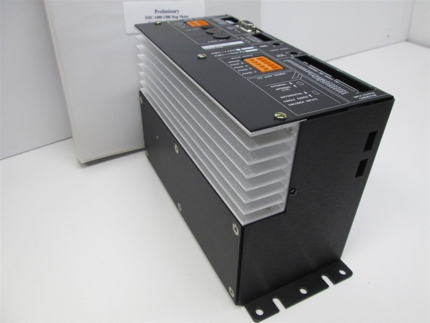 Used Kollmorgen SMC-1500 Bipolar Step Motor Drive, 120/240VAC In, 160/320VDC Out, 10A