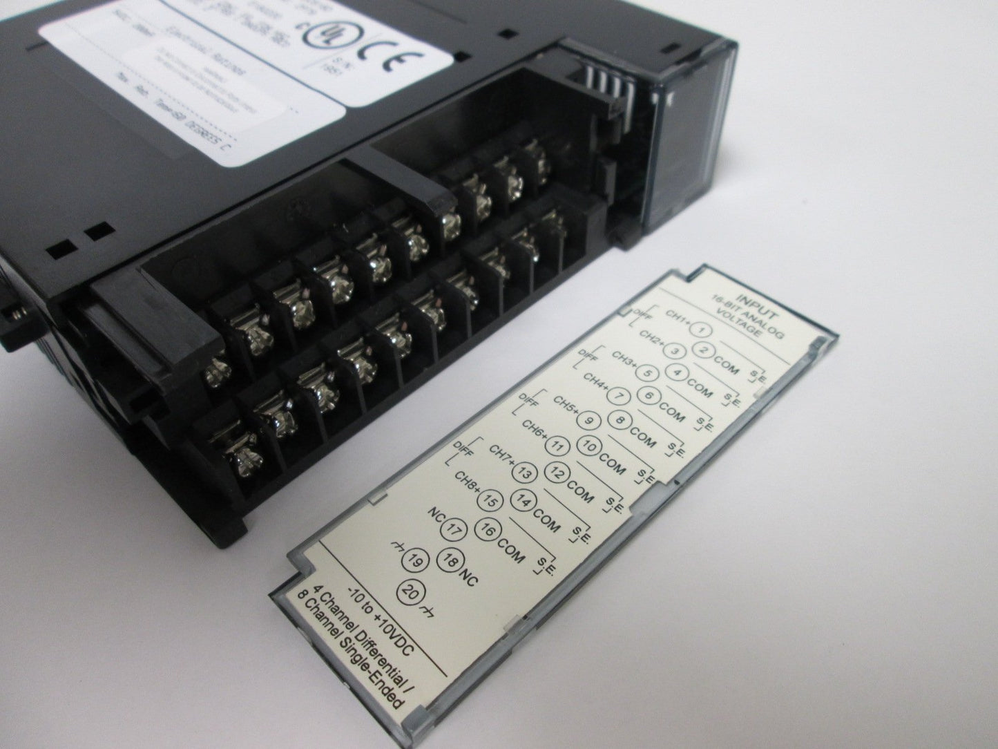 Used Horner GE Fanuc HE693ADC816D Analog Input Module 16-bit, 8-Ch, ñ10V Series 90-30