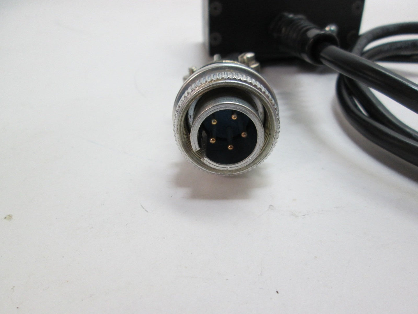 Used PPT Vision 661-0269 LED Light Ring 12VDC 5' Cable 5 Wire W/ Plug 607-7147 Rev A