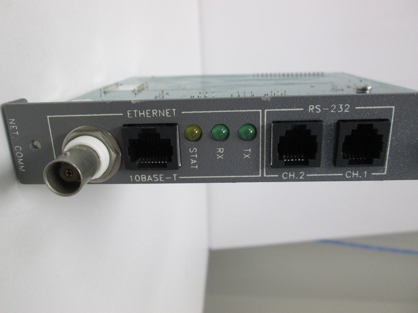 Used Control Technology 2217 Network Communications Module, Ethernet Connections