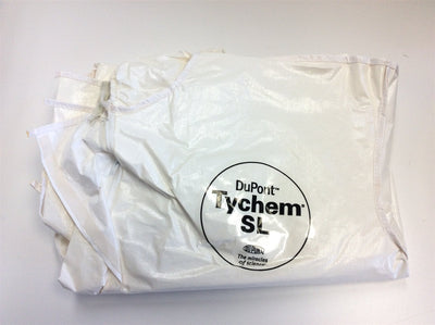 New – Open box DuPont Tychem SL 122 BWH 2X 0012P1 Disposable Coveralls Hazmat Suit Size 2X