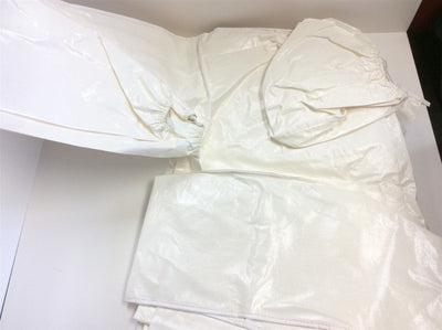 New – Open box DuPont Tychem SL 122 BWH 2X 0012P1 Disposable Coveralls Hazmat Suit Size 2X