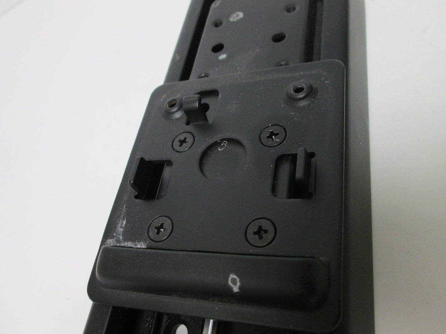 Used Monitor Mount Arm LCD Flat Panel Wall Rail, Extended Length: ~29", *Some Damage*