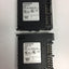 Used Lot of 2 GE Fanuc IC693MDL646C PLC Modules Input / Output *Missing Cover*