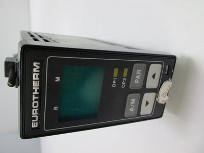 Used Eurotherm 808/D1/NO/NO/NO/AKFF400 Temperature Controller 32-400F K Thermocouple