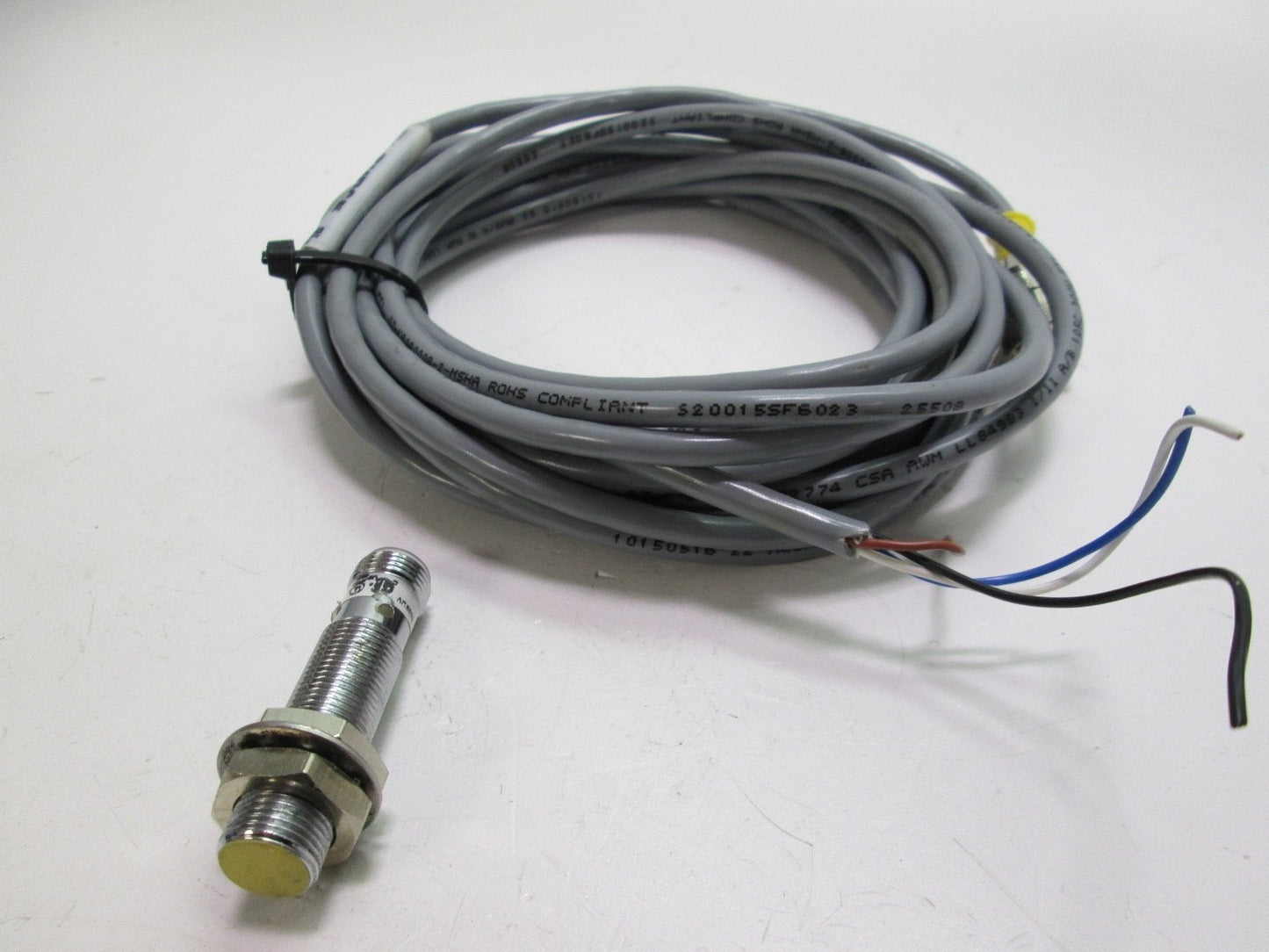 Used Turck Bi 4-M12-AP6X-H1141 Round Barrel Style Proximity Switch Sensor 30VDC 4Wire