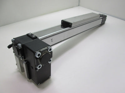 Used 19.5" Linear Actuator Side Table Belt Driven w/Drive Pulley 8.5" Table 4" Travel